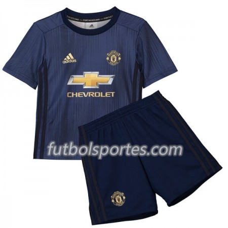 Camisetas Manchester United Niño Tercera Equipacion 2018/2019